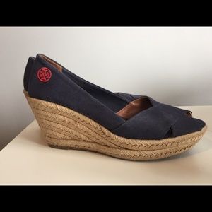 Like-new Tory Burch Wedge Sandals